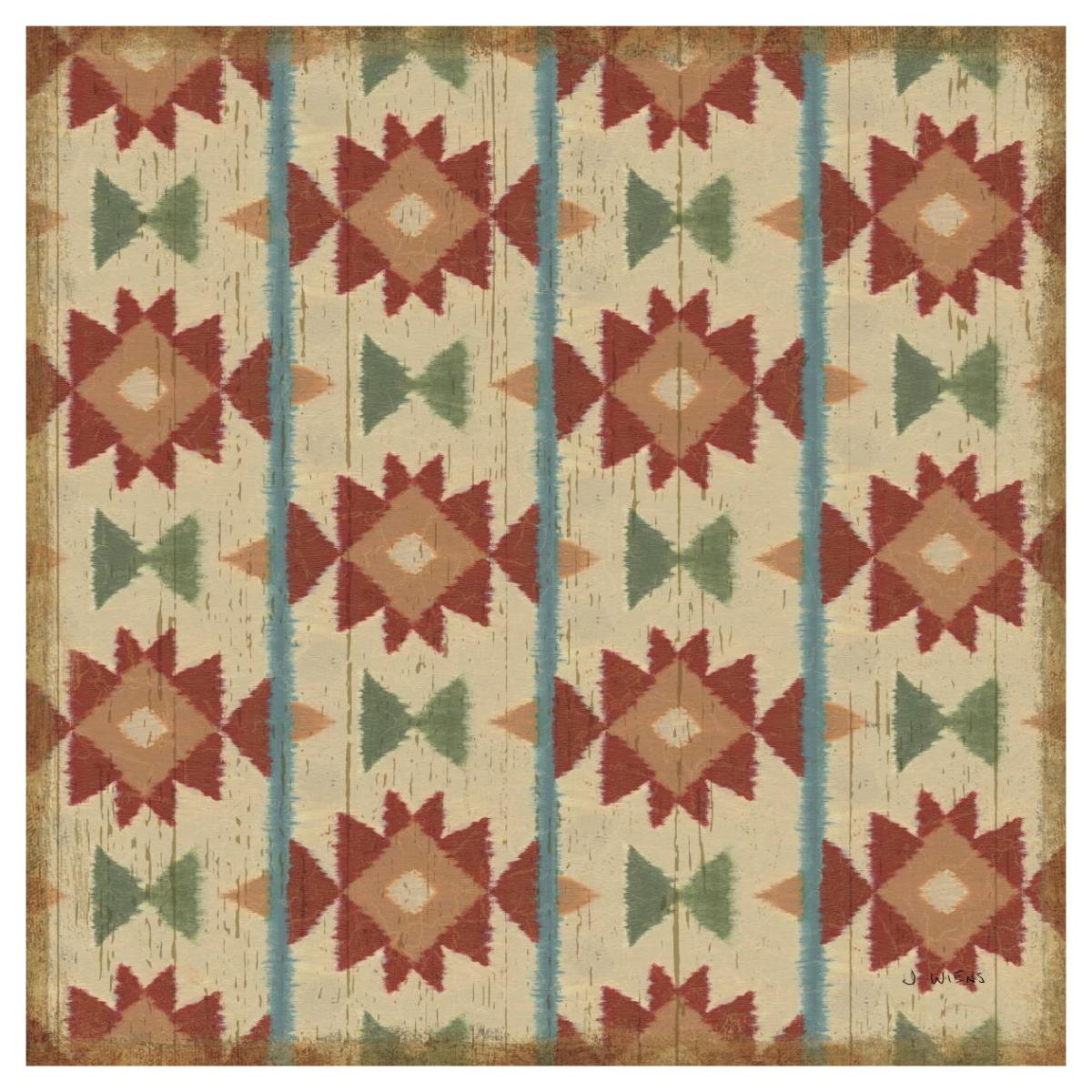 Country Mood Tile VI -Paper Art-42"x42"