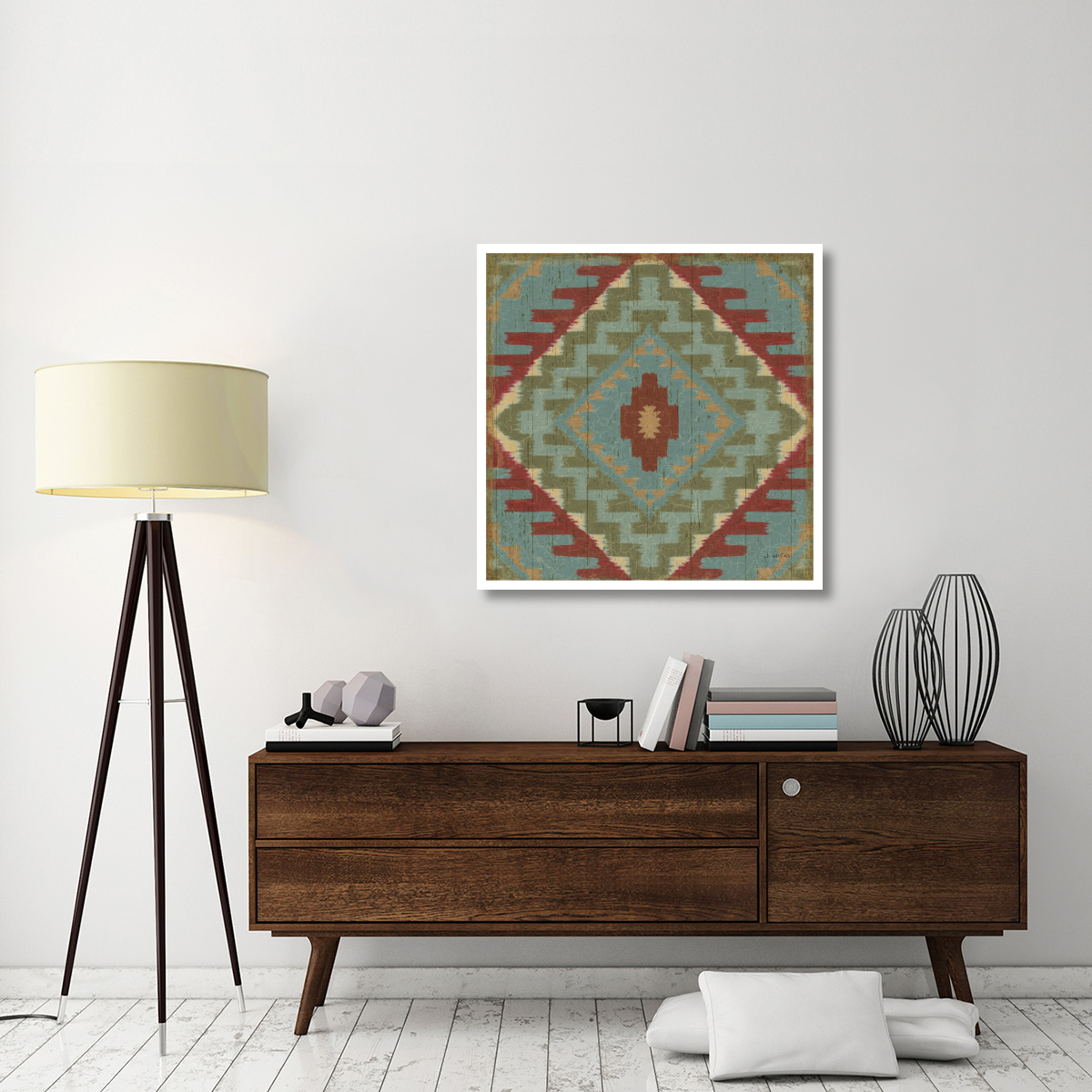 Country Mood Tile VII -Paper Art-38&quotx38"