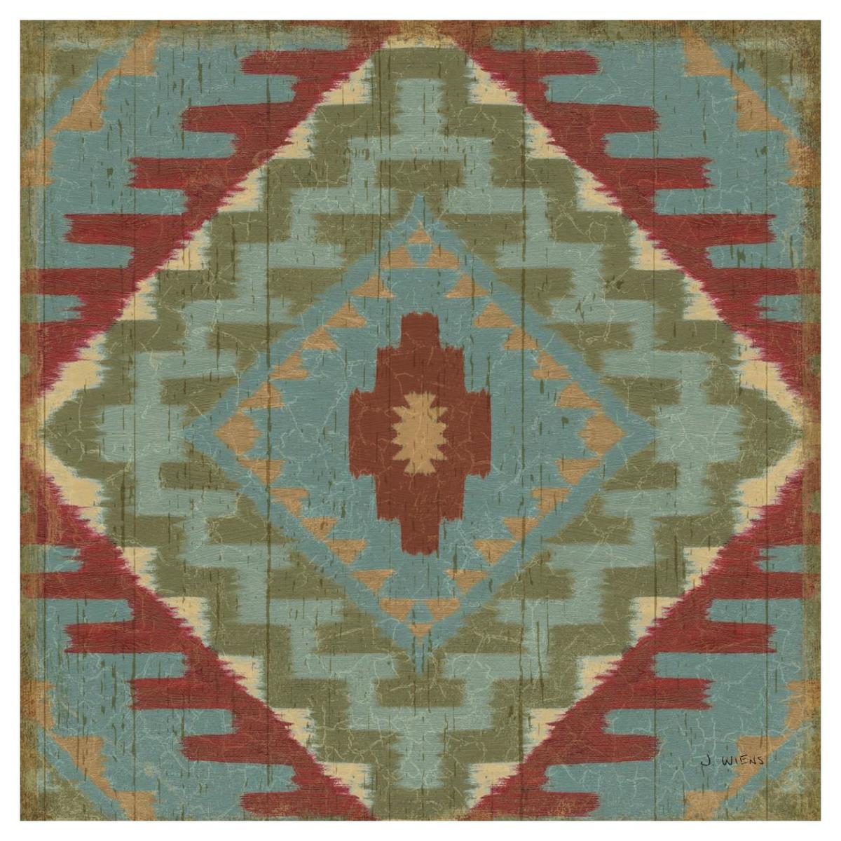 Country Mood Tile VII -Paper Art-42"x42"