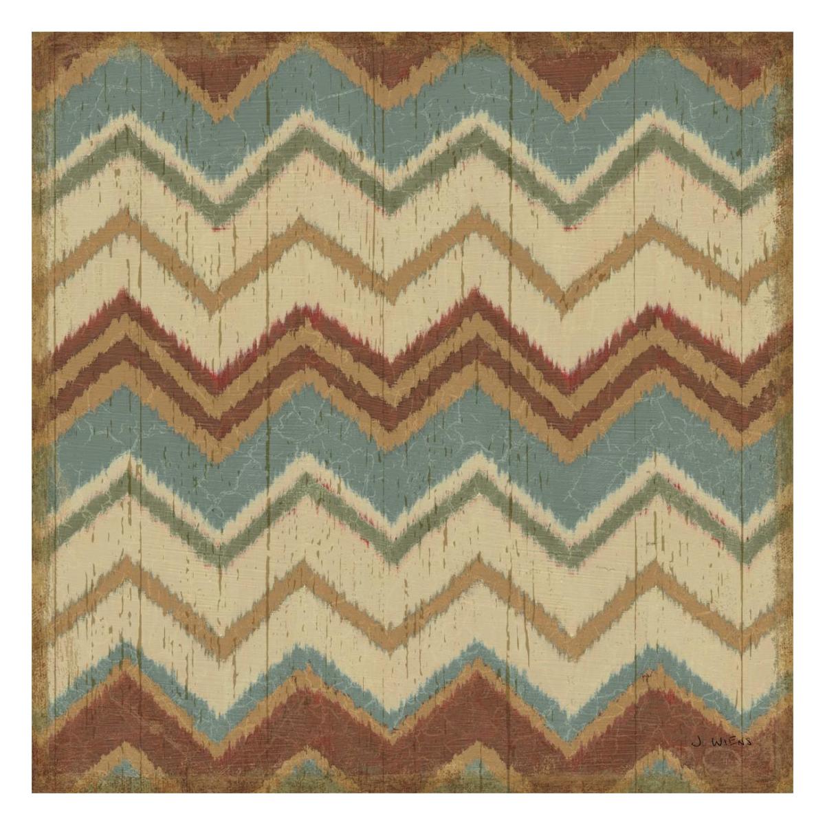 Country Mood Tile IV -Paper Art-26"x26"