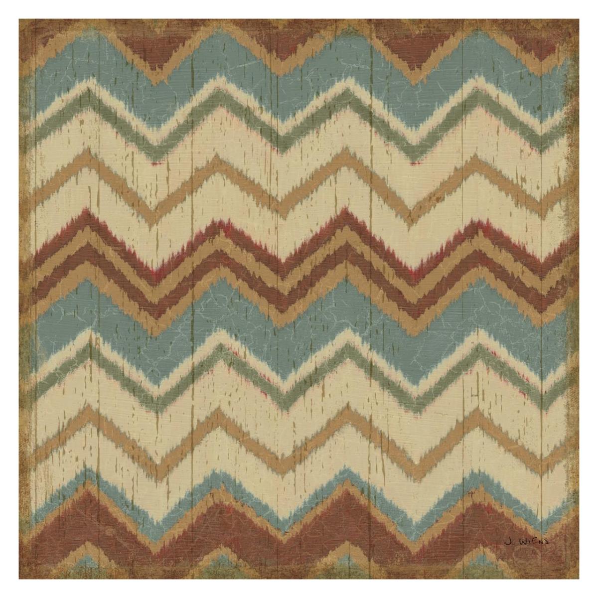Country Mood Tile IV -Paper Art-32"x32"