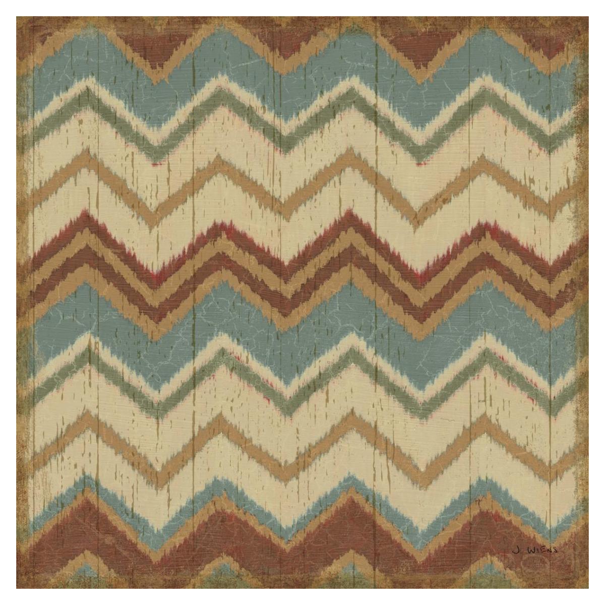 Country Mood Tile IV -Paper Art-38"x38"