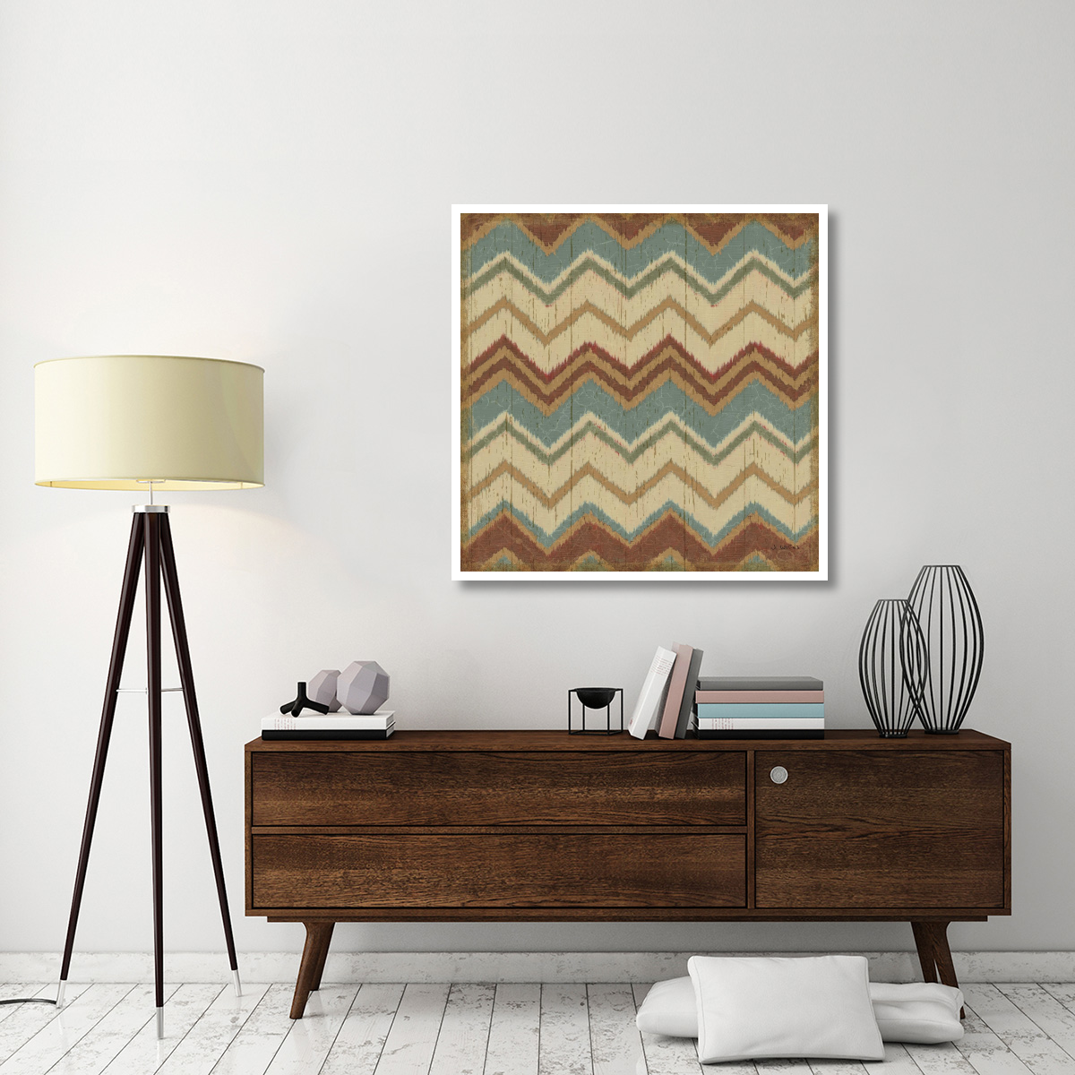 Country Mood Tile IV -Paper Art-42&quotx42"