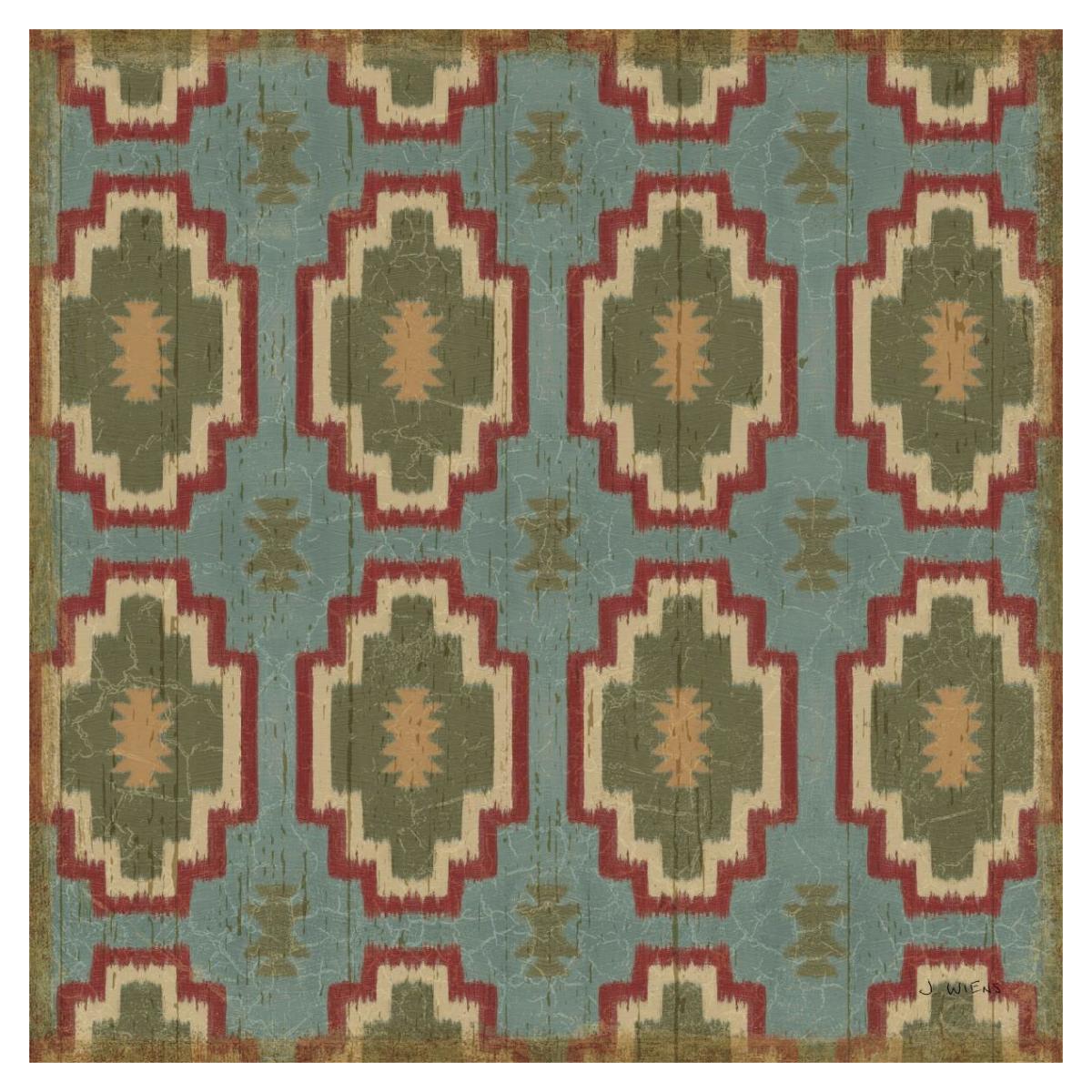 Country Mood Tile III -Paper Art-38"x38"