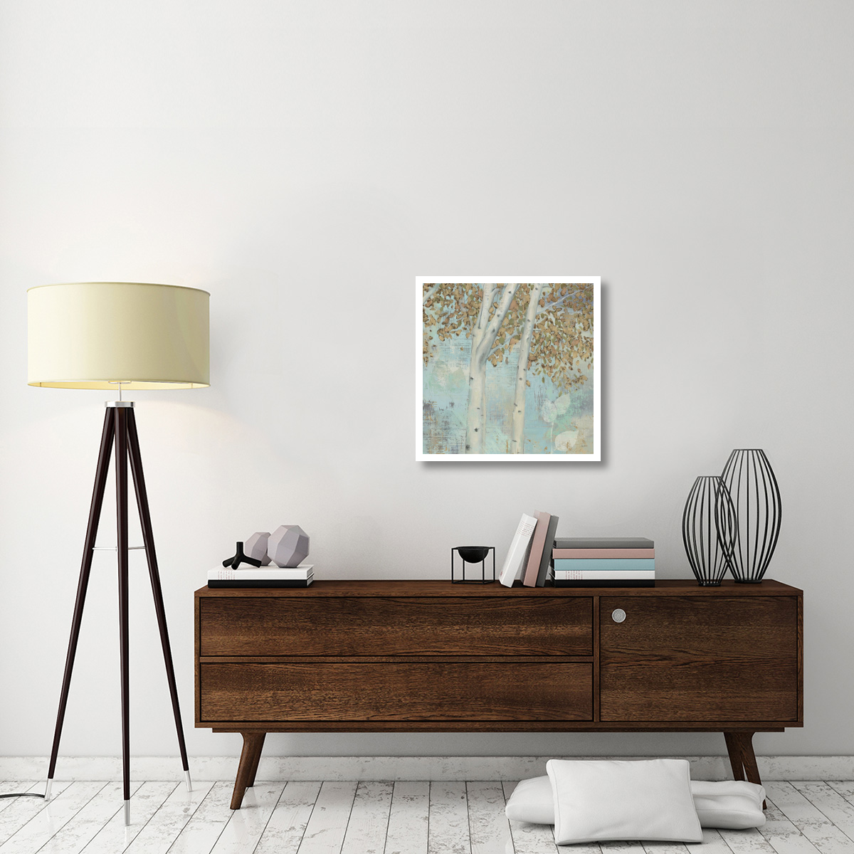 Golden Forest II -Paper Art-26&quotx26"