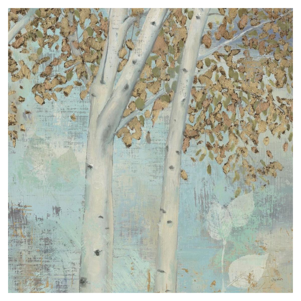 Golden Forest II -Paper Art-38"x38"