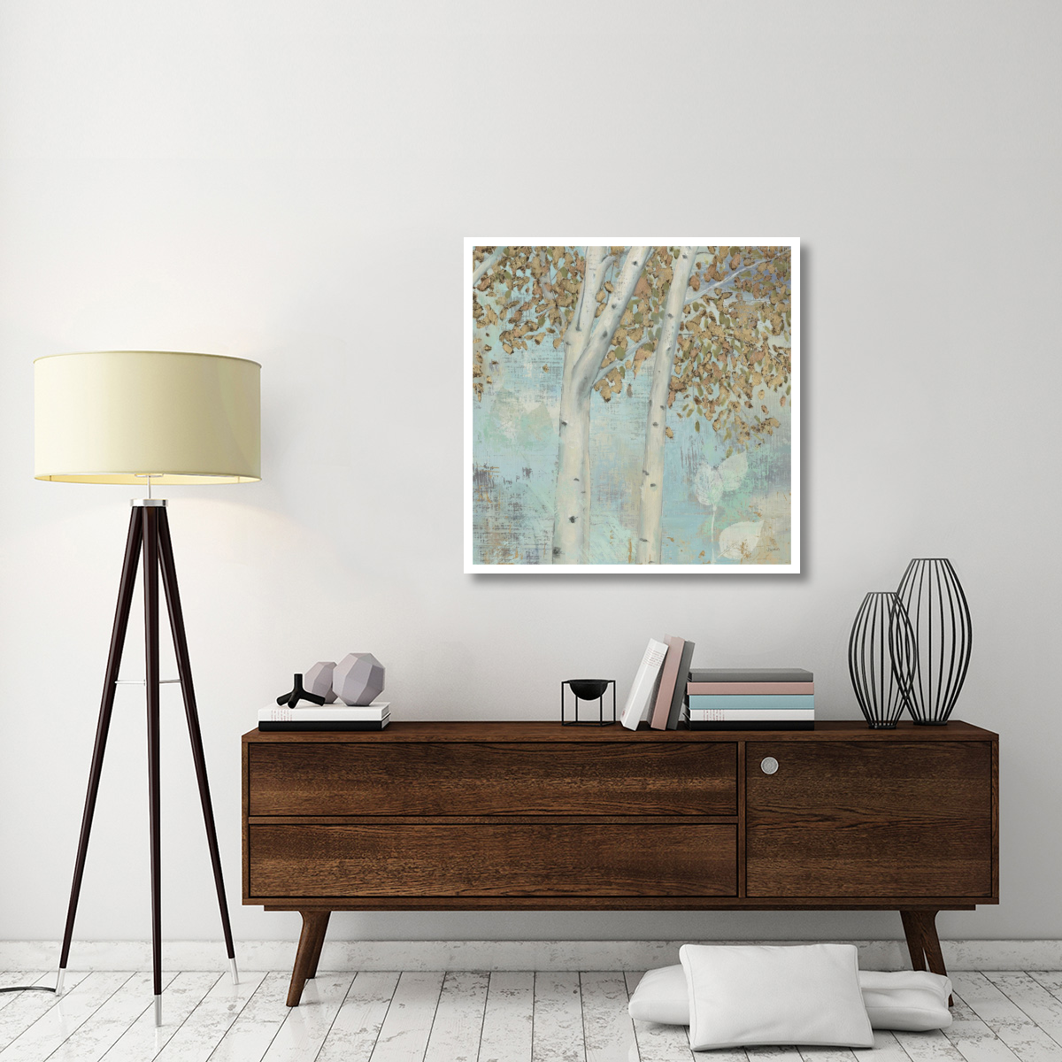 Golden Forest II -Paper Art-38&quotx38"