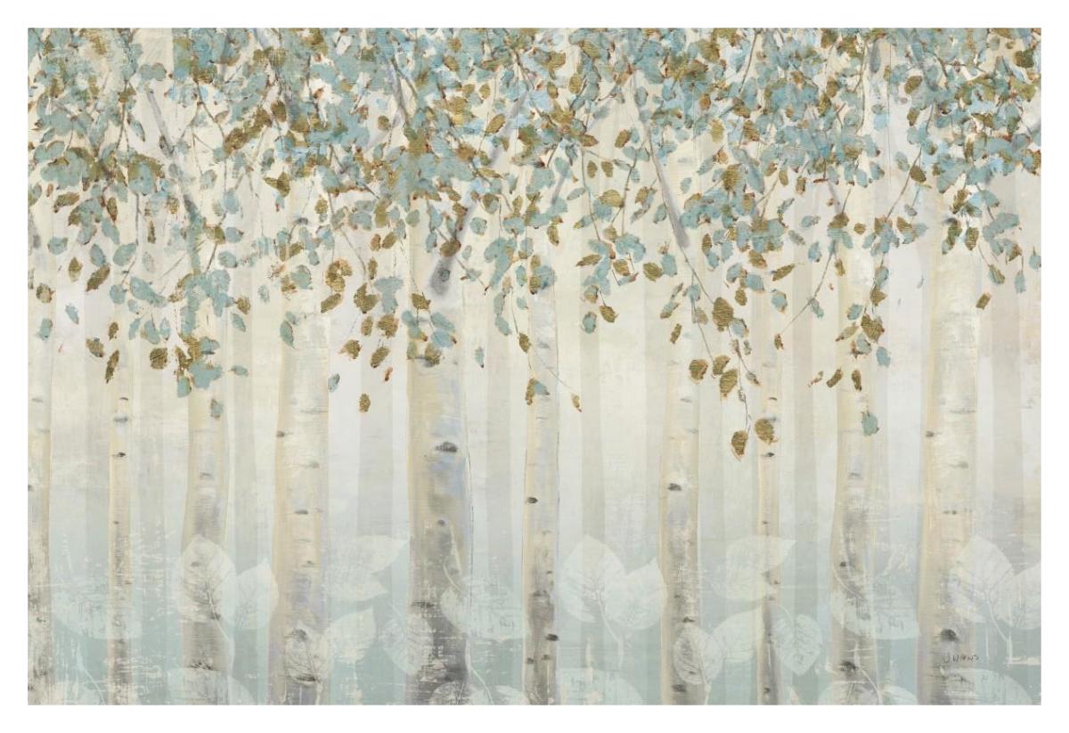 Dream Forest I -Paper Art-20"x14"