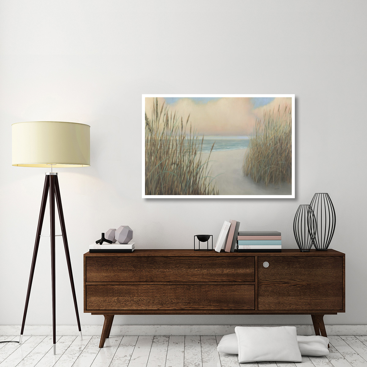 Beach Trail I -Paper Art-50&quotx34"