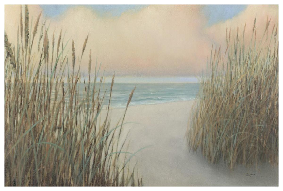 Beach Trail I -Paper Art-62"x42"