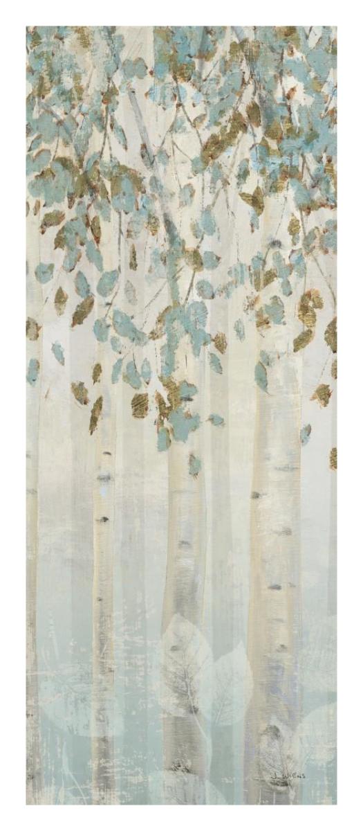 Dream Forest Panel I -Paper Art-14"x32"
