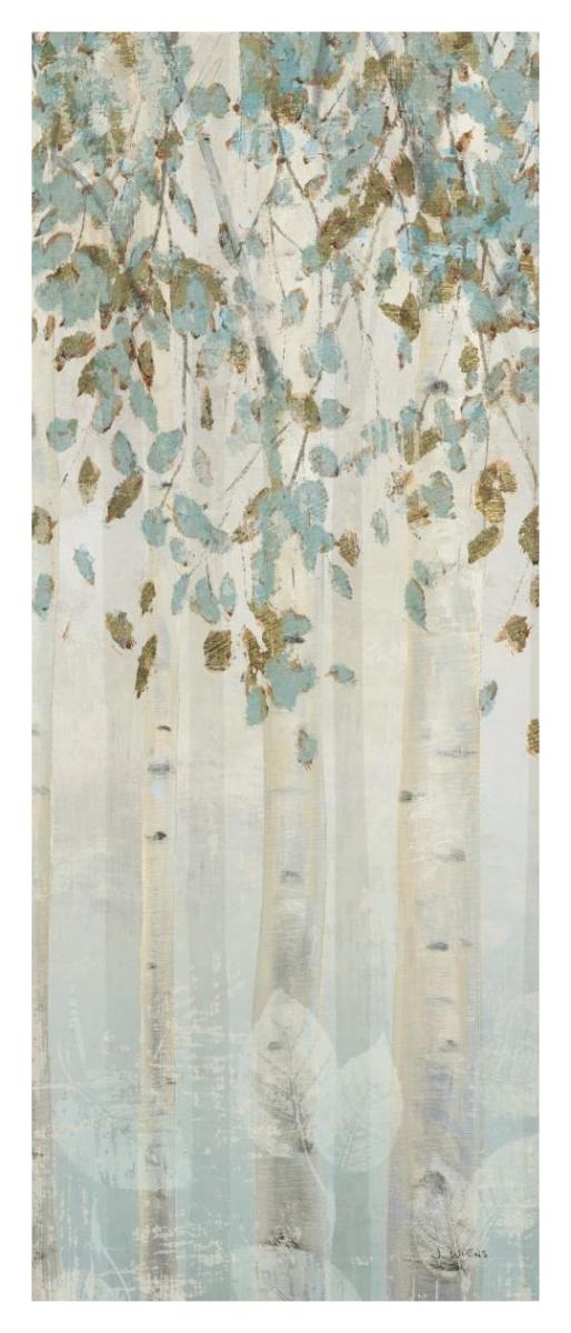 Dream Forest Panel I -Paper Art-18"x42"