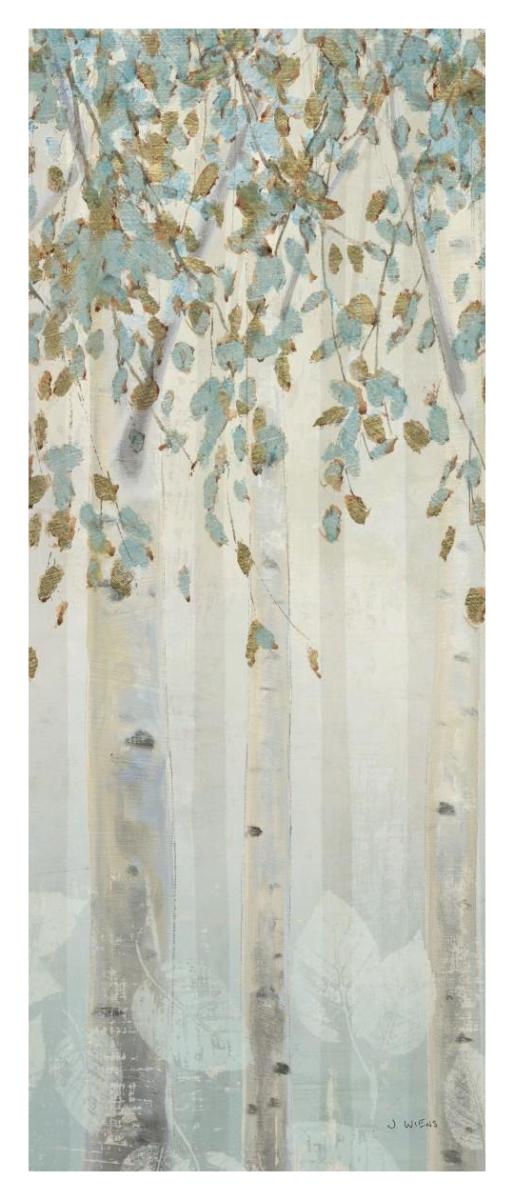 Dream Forest Panel II -Paper Art-18"x42"