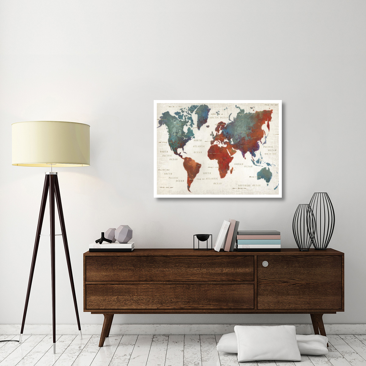 Colorful World I -Paper Art-42&quotx32"