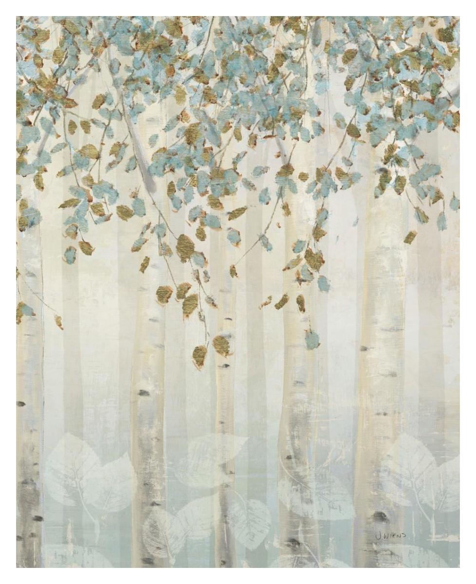Dream Forest II -Paper Art-30"x37"