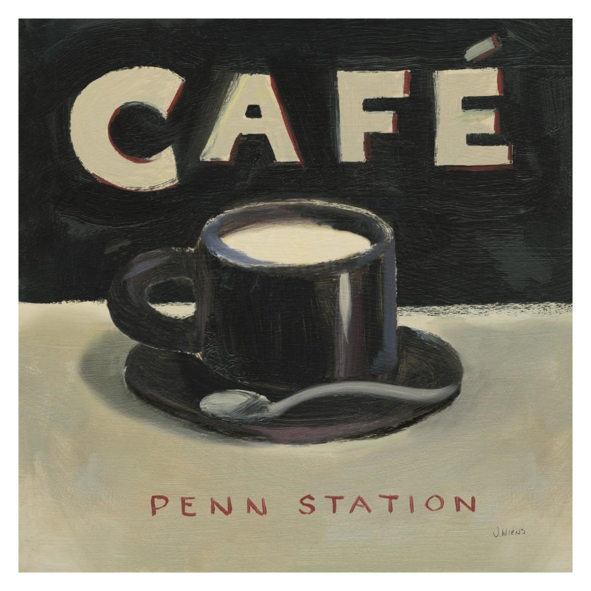 Coffee Spot I -Paper Art-32"x32"