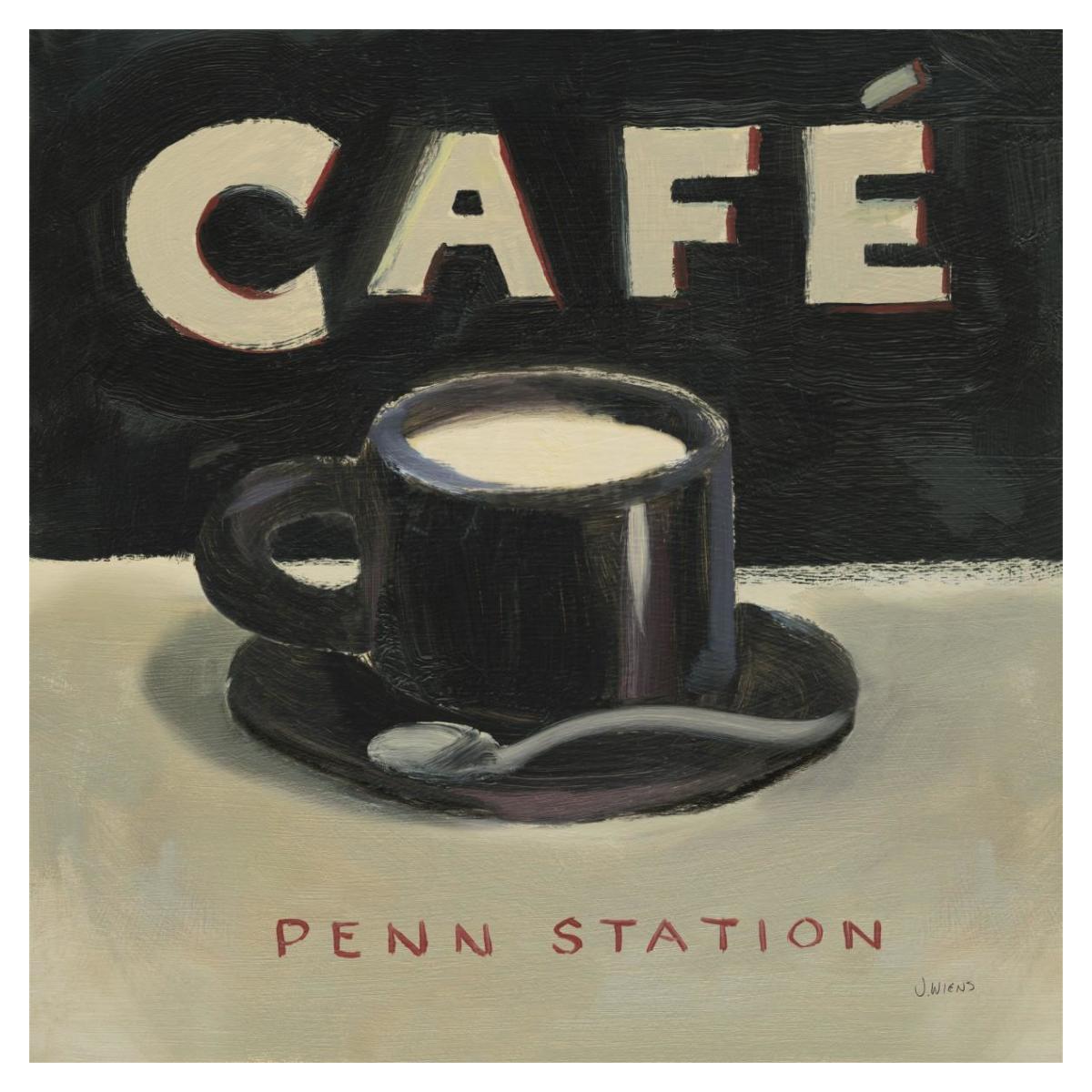 Coffee Spot I -Paper Art-38"x38"