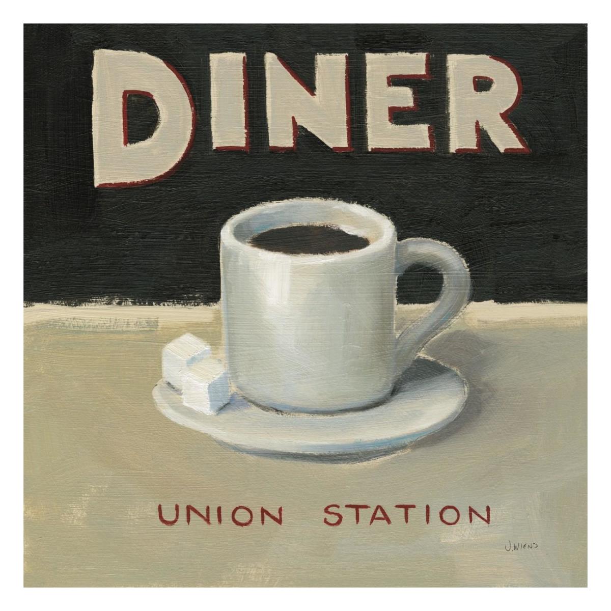 Coffee Spot II -Paper Art-26"x26"