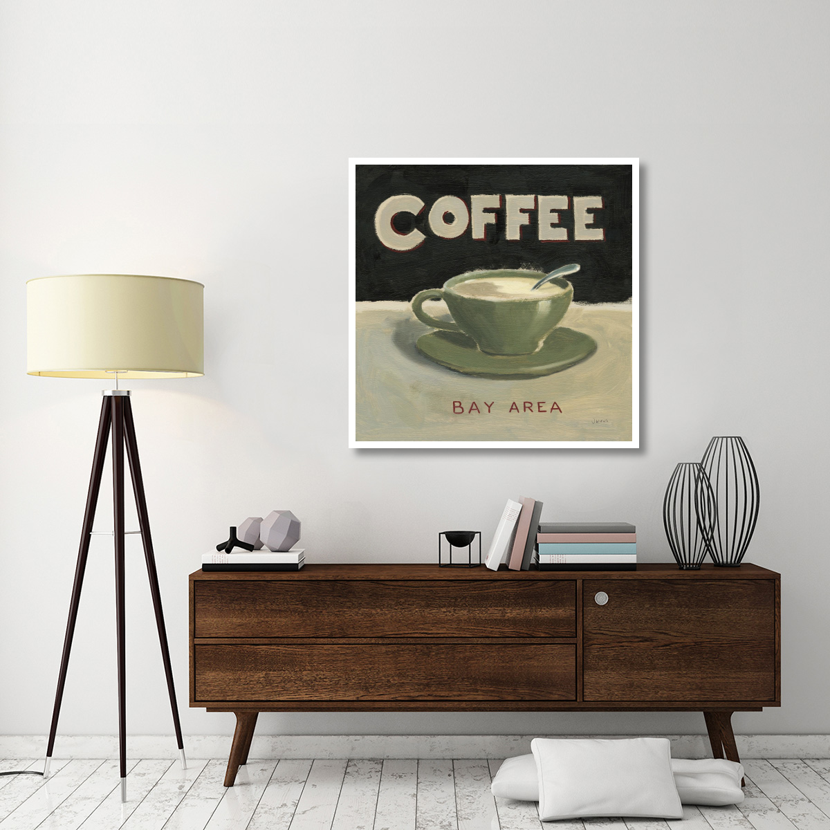 Coffee Spot III -Paper Art-42&quotx42"