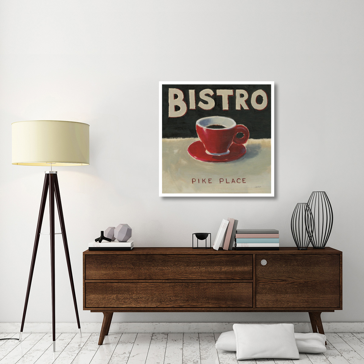 Coffee Spot IV -Paper Art-38&quotx38"
