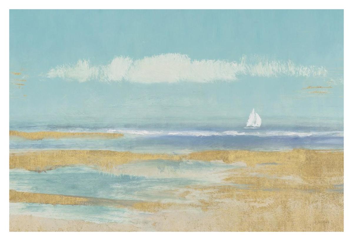 Sail Away -Paper Art-20"x14"