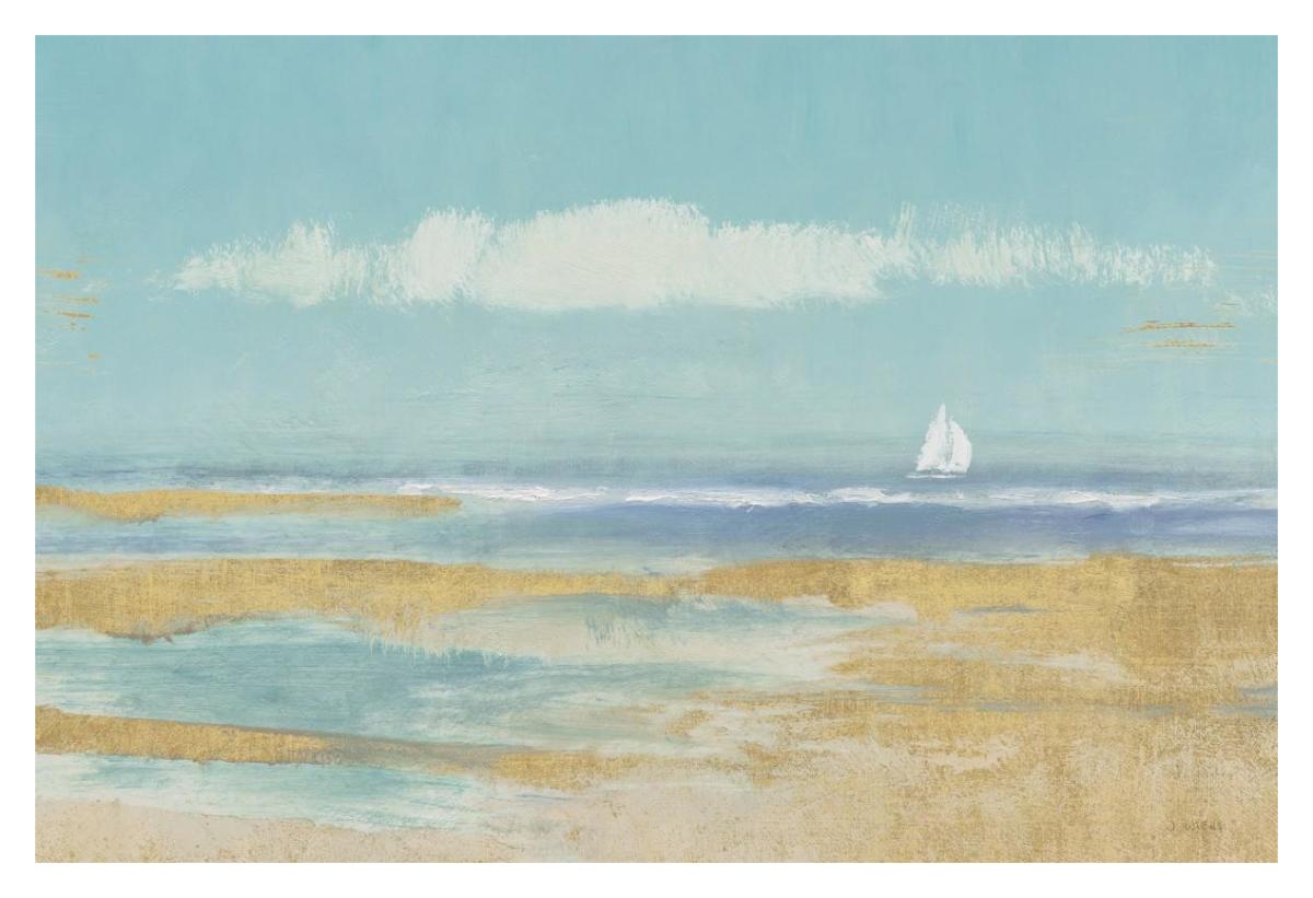 Sail Away -Paper Art-38"x26"