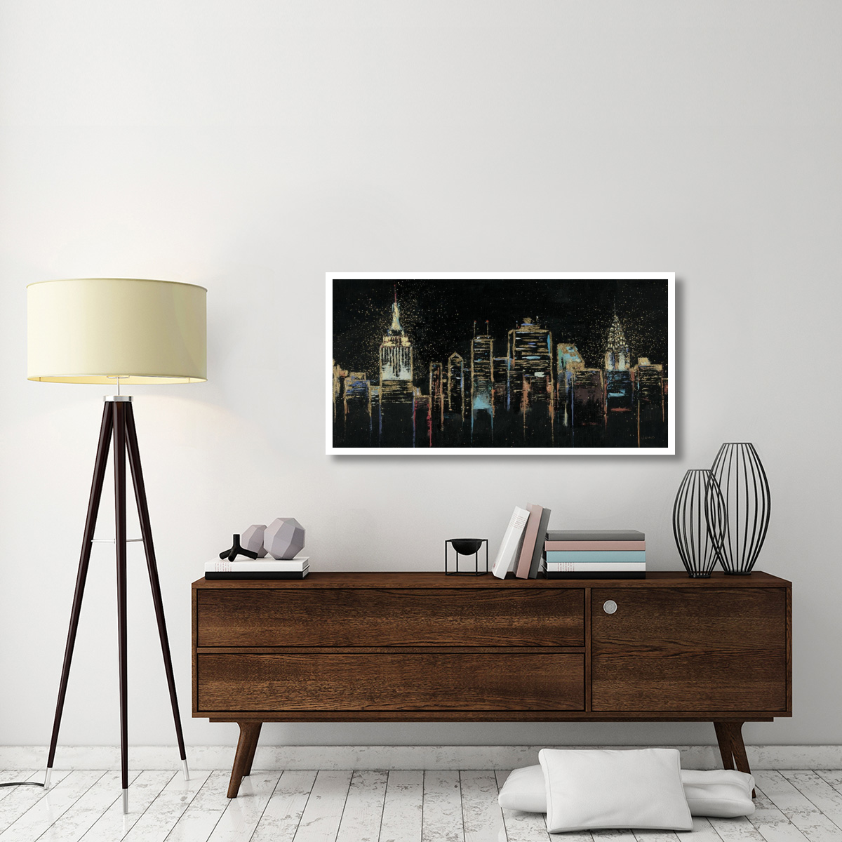 Cityscape -Paper Art-50&quotx26"