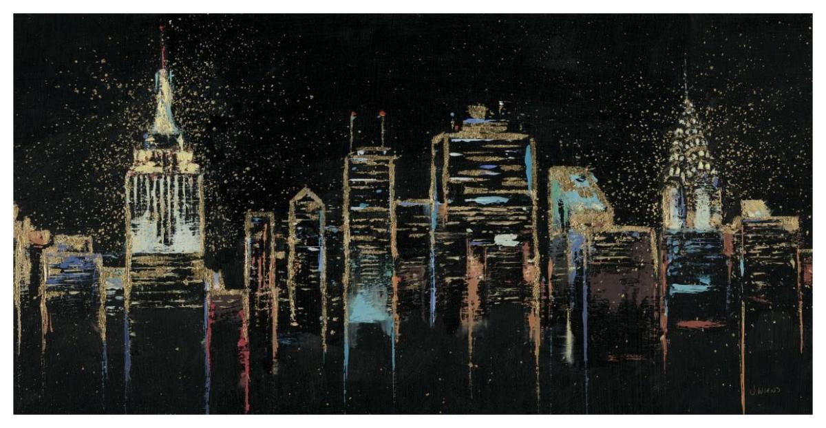 Cityscape -Paper Art-62"x32"