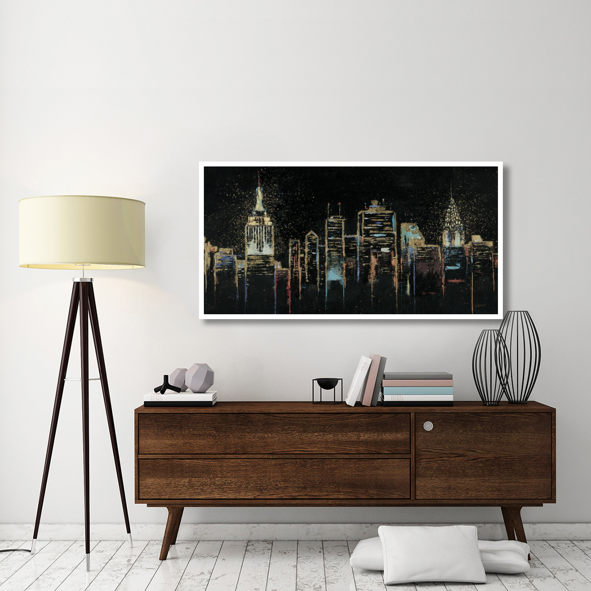 Cityscape -Paper Art-62&quotx32"