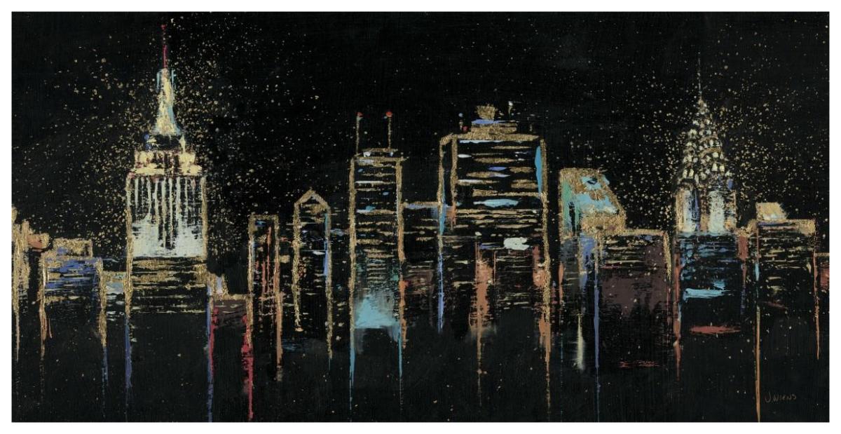 Cityscape -Paper Art-74"x38"
