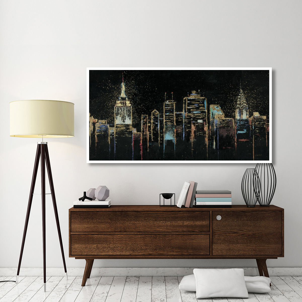 Cityscape -Paper Art-74&quotx38"