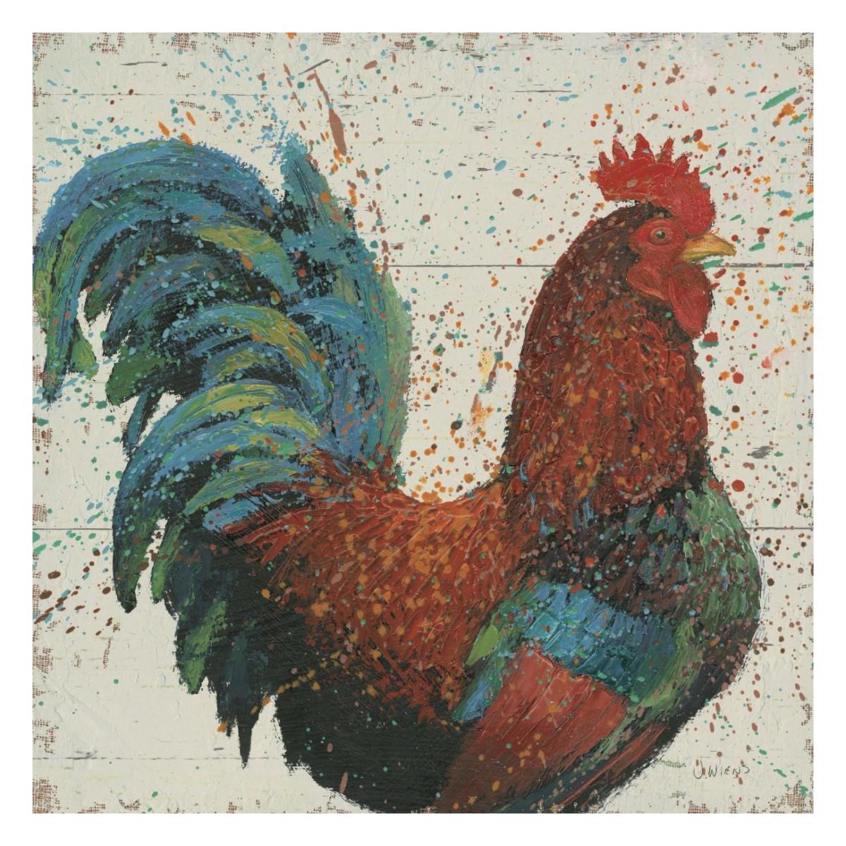 Farm Proud I -Paper Art-26"x26"