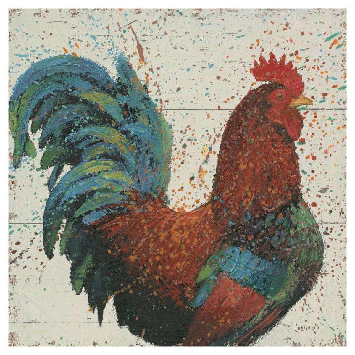 Farm Proud I -Paper Art-42"x42"
