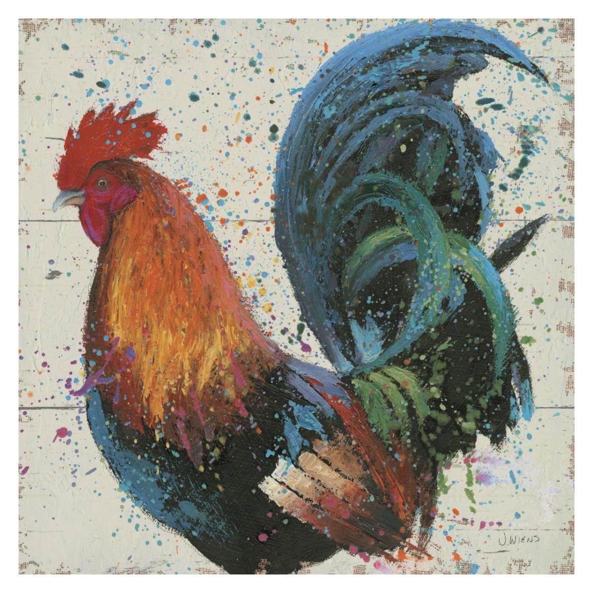 Farm Proud II -Paper Art-32"x32"