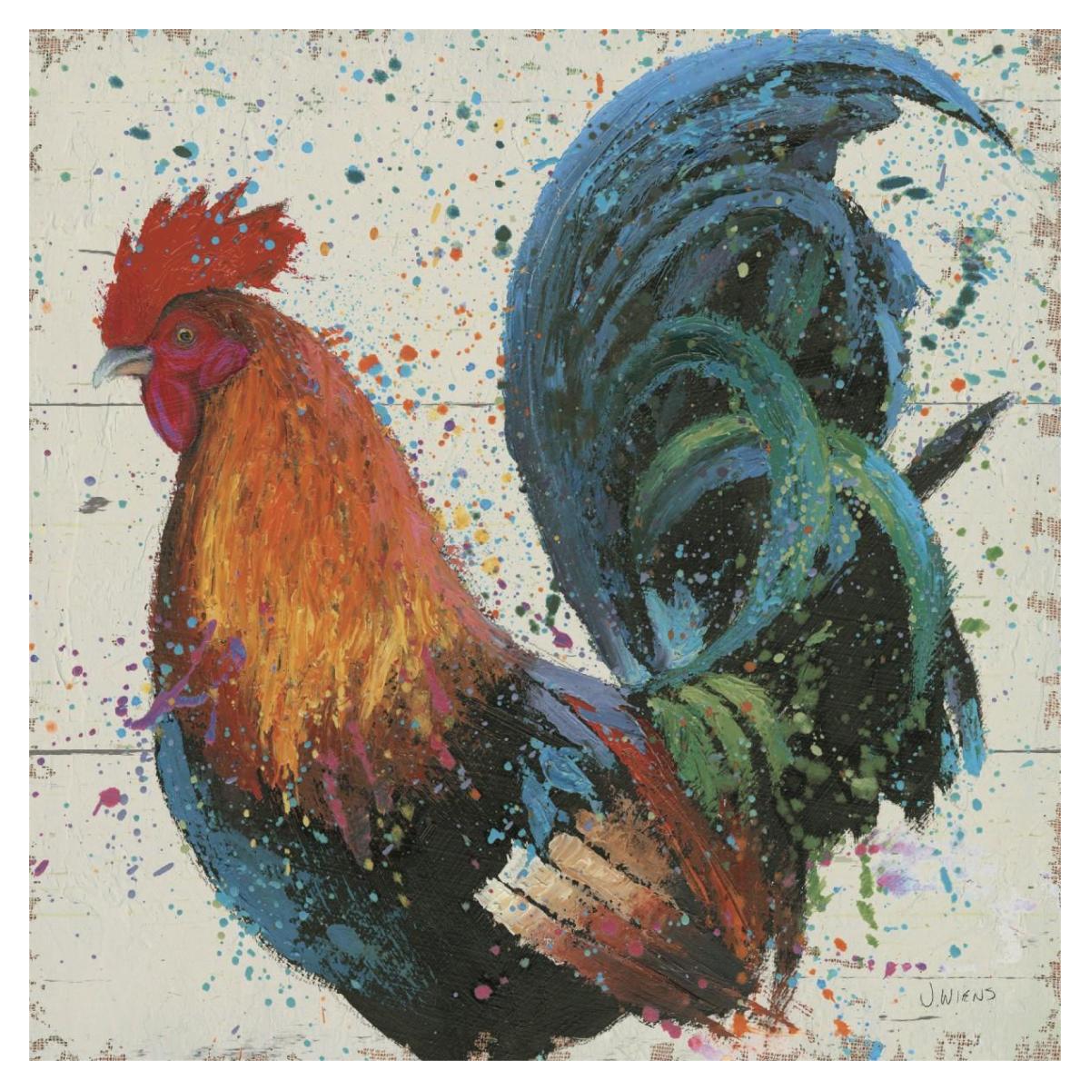 Farm Proud II -Paper Art-38"x38"