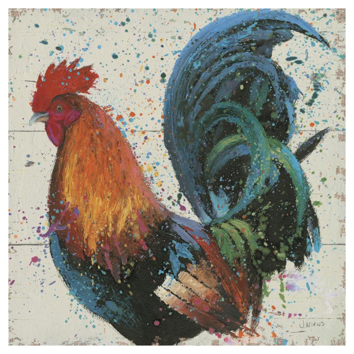 Farm Proud II -Paper Art-42"x42"