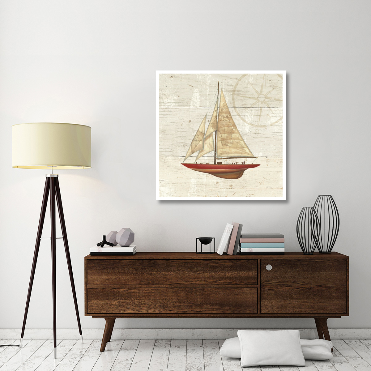 Nautique II -Paper Art-42&quotx42"
