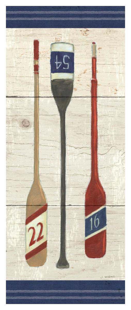 Nautique IX -Paper Art-22"x52"