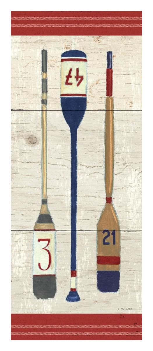 Nautique X -Paper Art-14"x32"