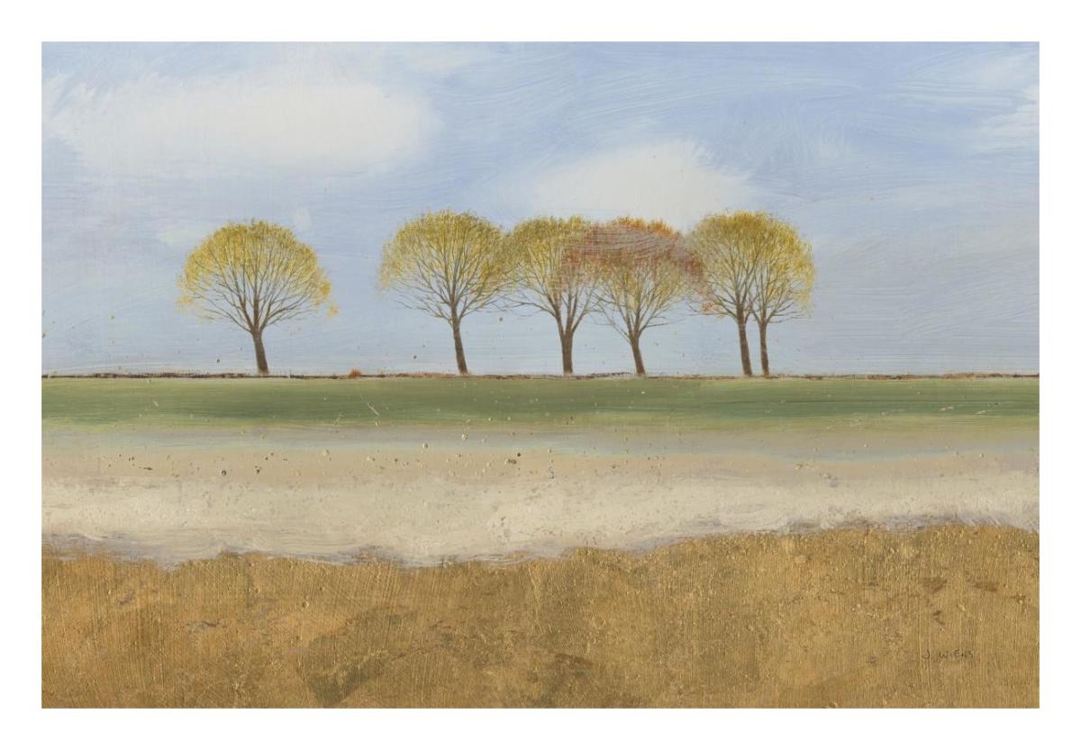Landscape Horizon -Paper Art-26"x18"