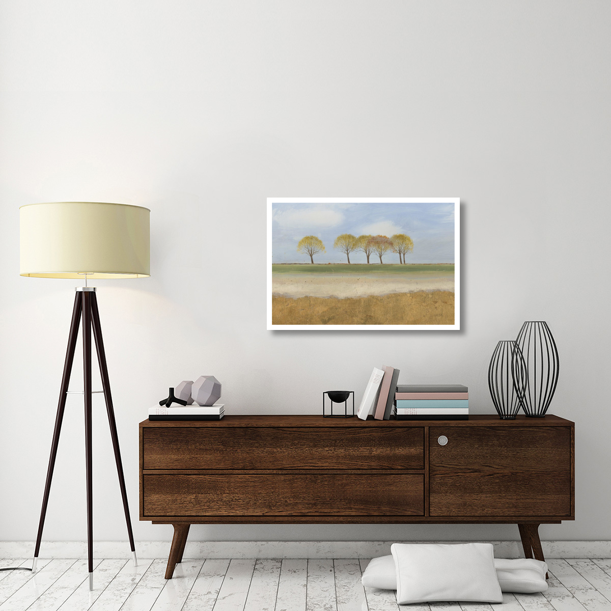 Landscape Horizon -Paper Art-38&quotx26"