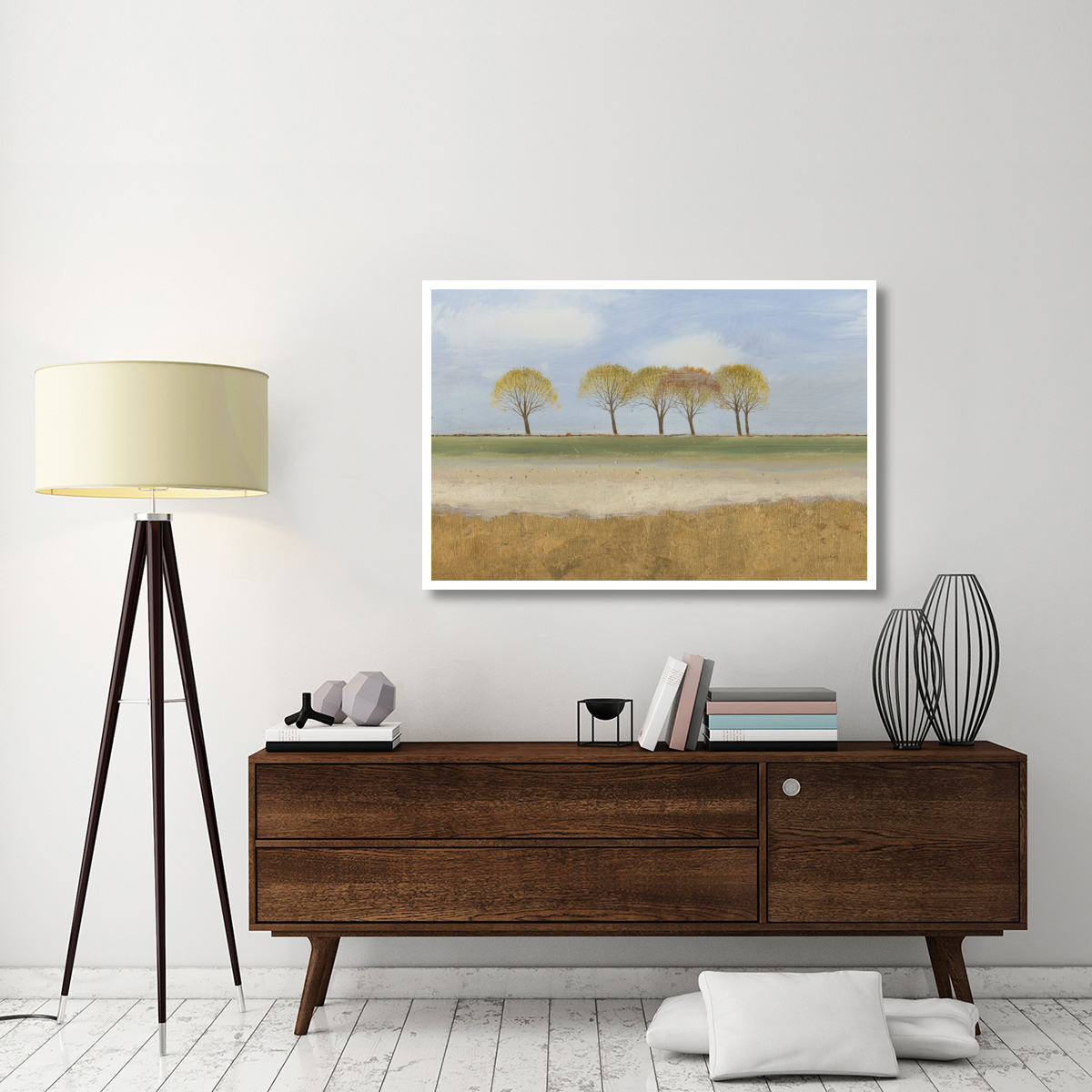 Landscape Horizon -Paper Art-50&quotx34"