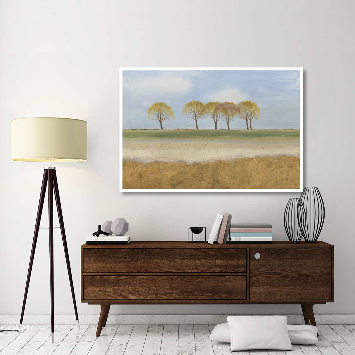 Landscape Horizon -Paper Art-62&quotx42"