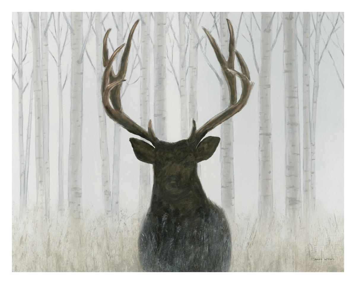 Into the Forest -Paper Art-30"x24"