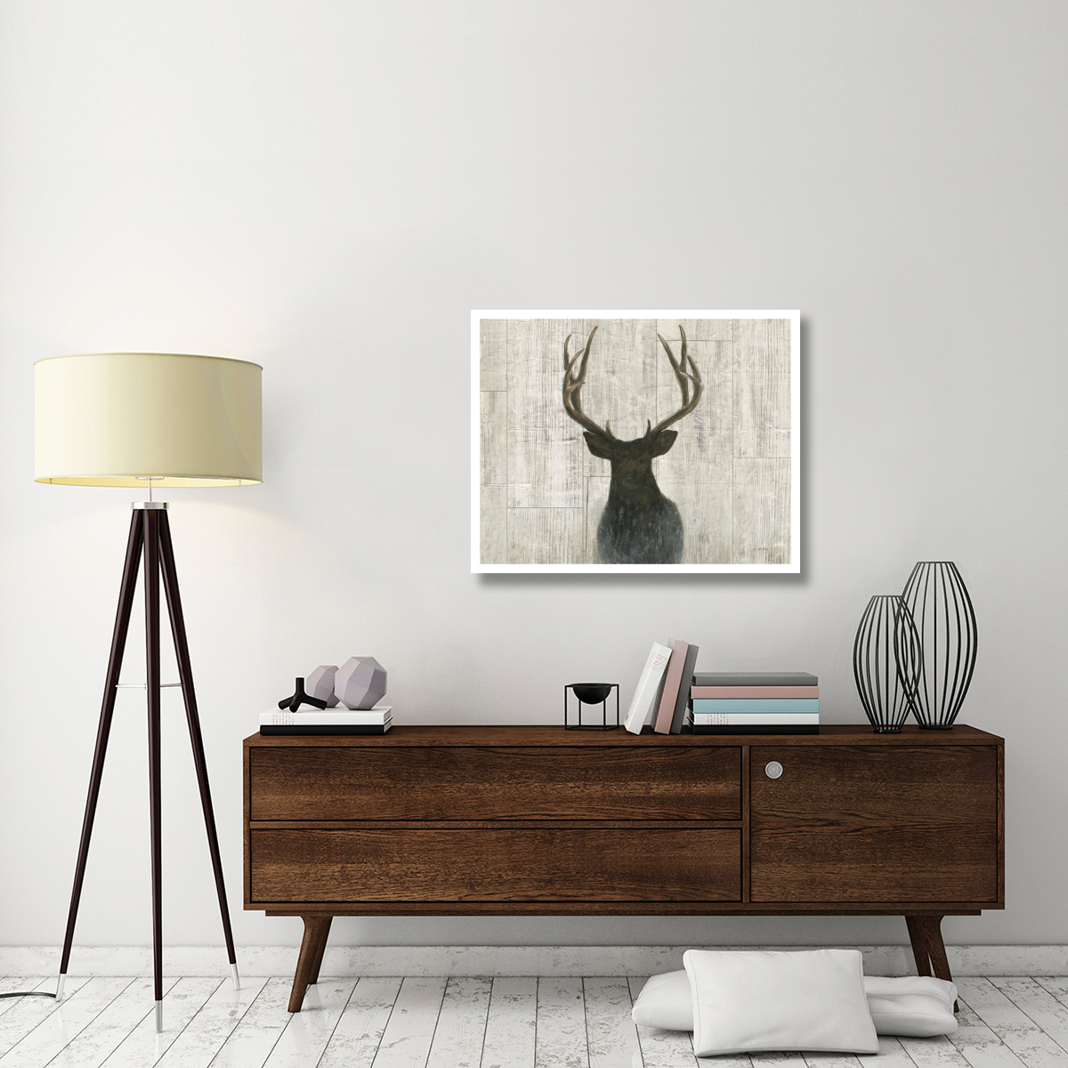 Into the Forest Birch -Paper Art-37&quotx30"