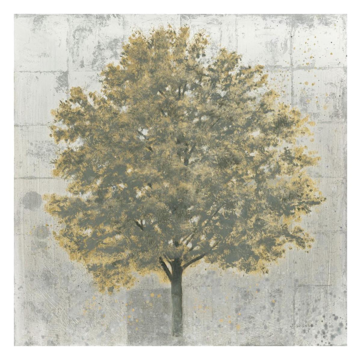 Neutrality Gold -Paper Art-26"x26"