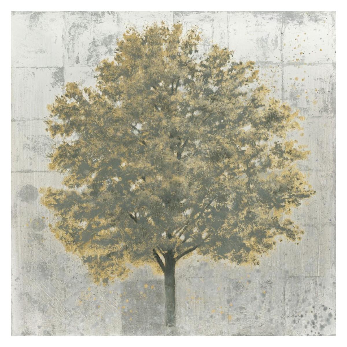 Neutrality Gold -Paper Art-32"x32"