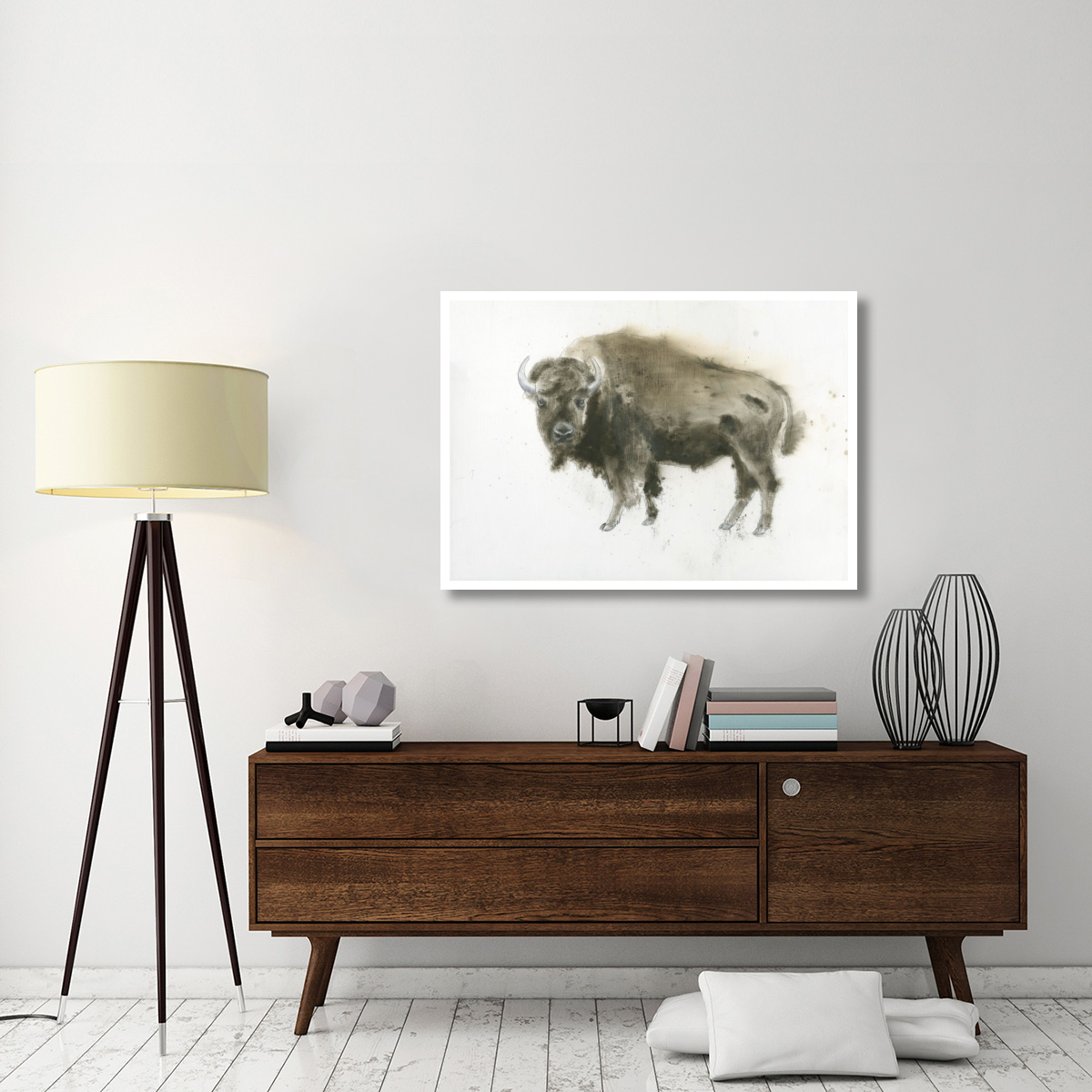 Buffalo Bill -Paper Art-46&quotx32.8"