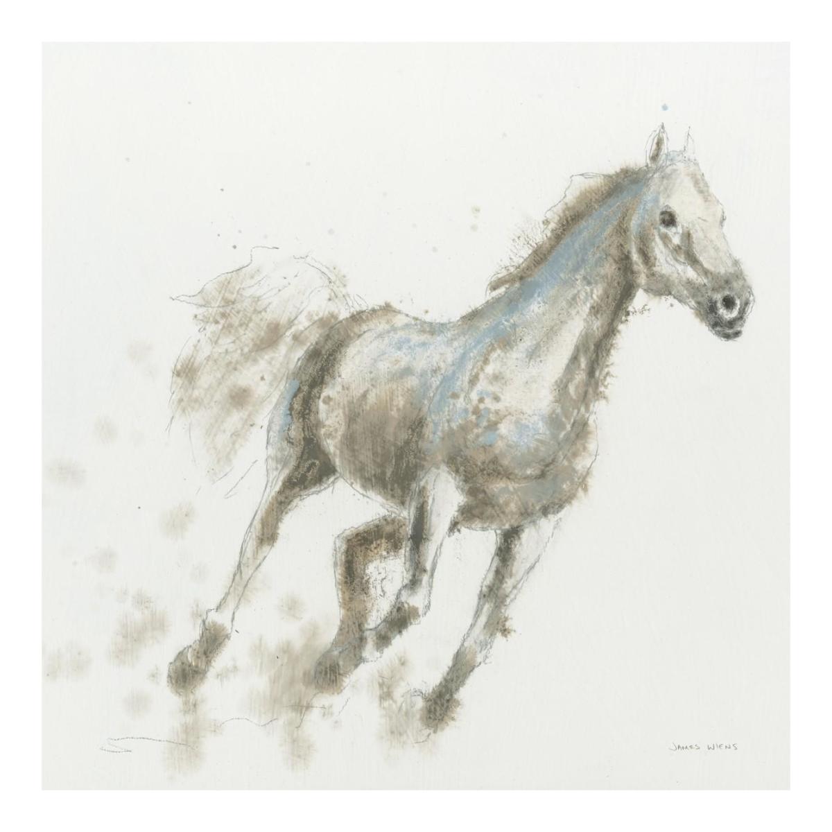 Stallion I -Paper Art-20"x20"