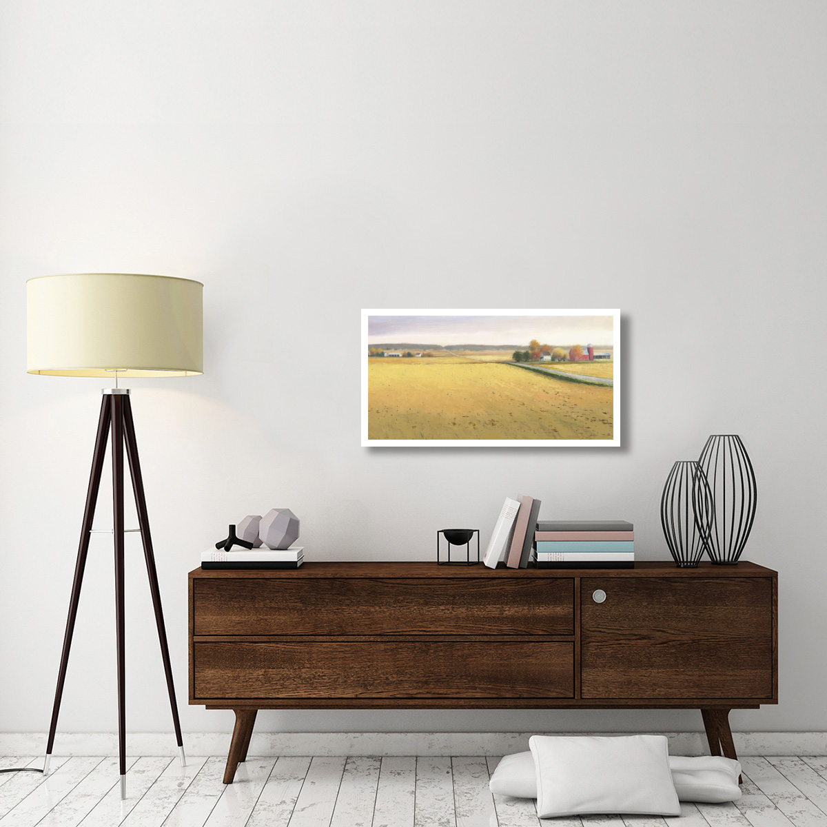 Heartland Landscape II -Paper Art-38&quotx20"